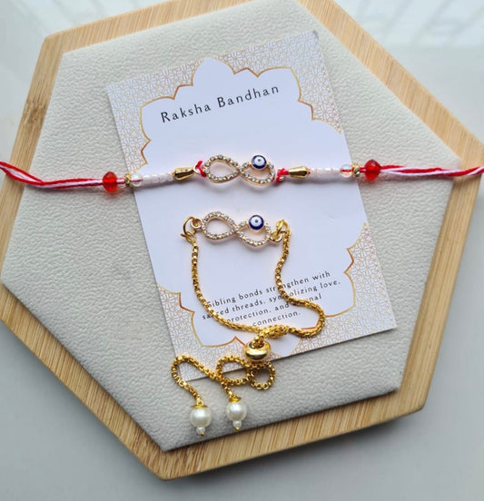 Evil Eye Couple Rakhi