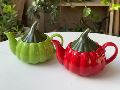 Pumpkin Kettle With Lid