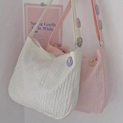 Crossbody Bag (Badges & Keychain Included)