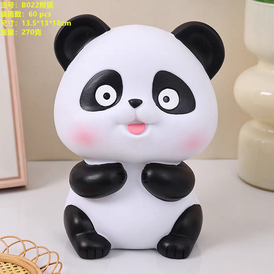 Panda piggy bank
