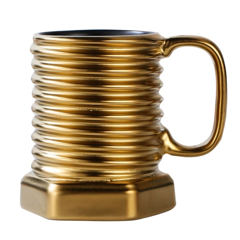 Screw Bolt Shaped Ceramic Mug