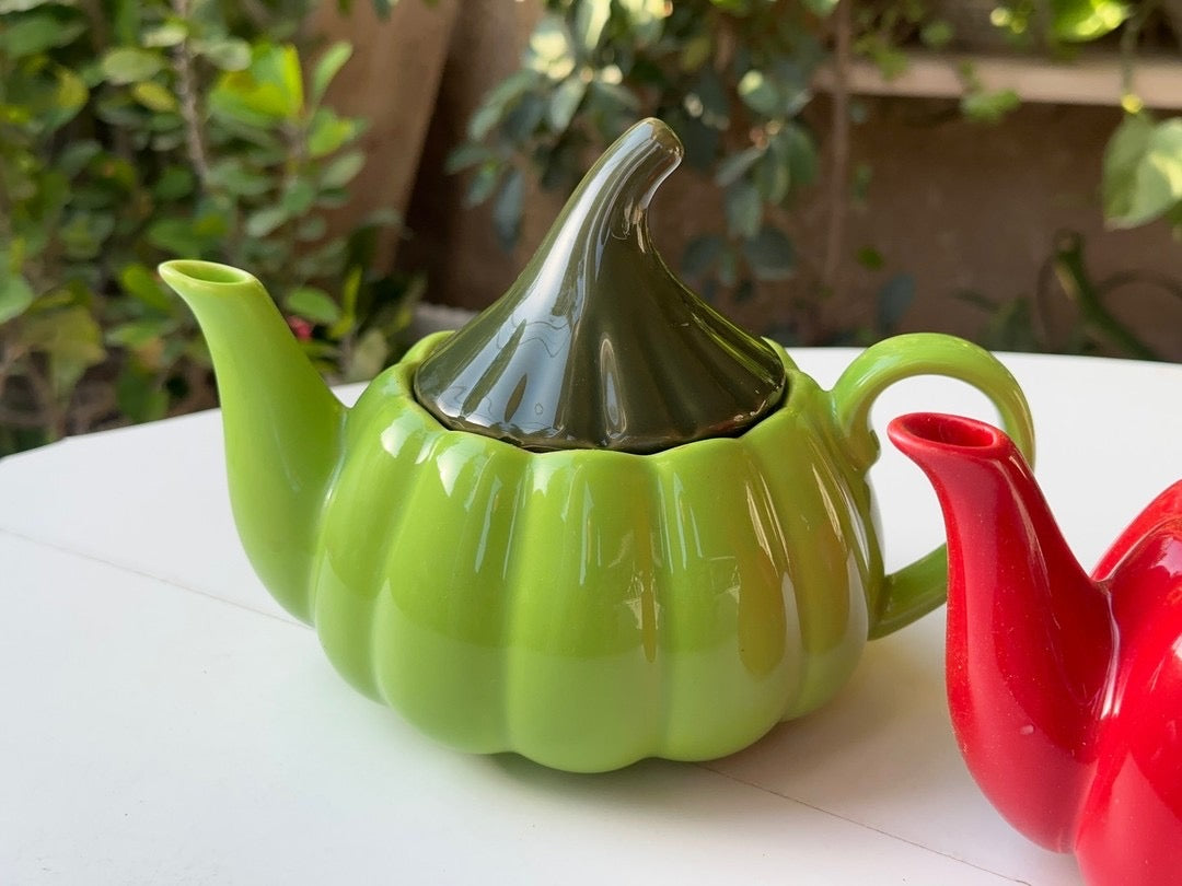 Pumpkin Kettle With Lid