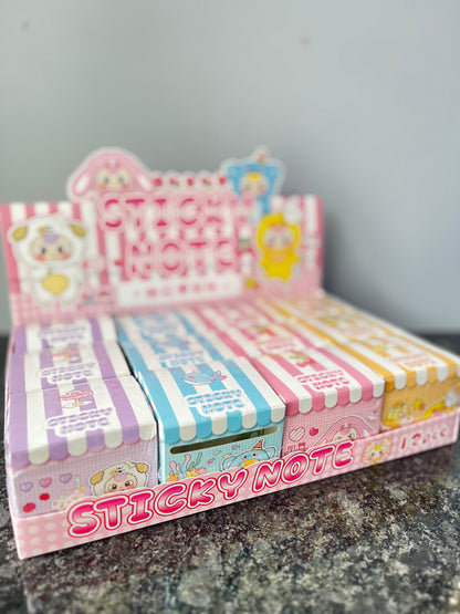 Kawaii Roll On Peel Off Sticky Notes
