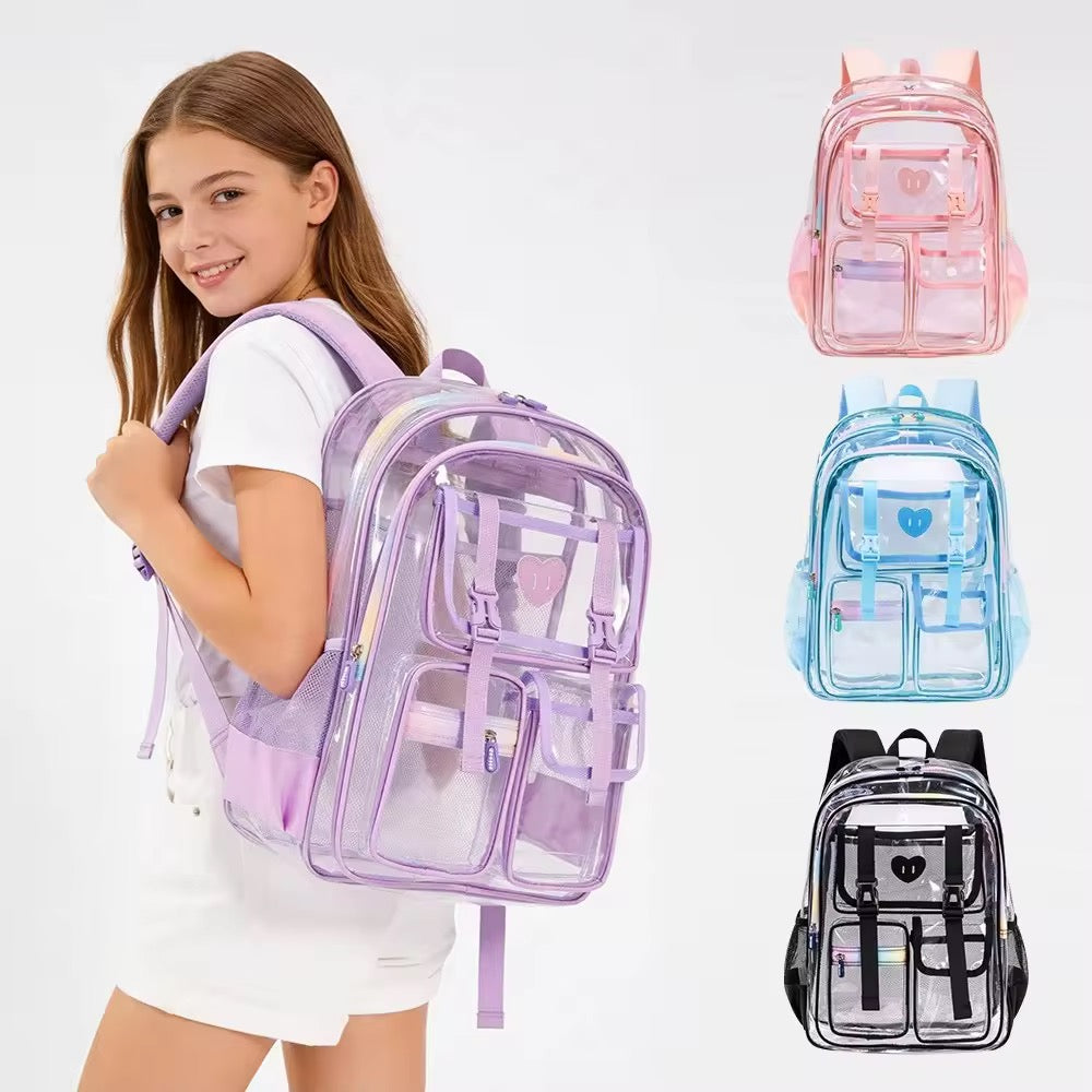 Transparent PVC Backpack