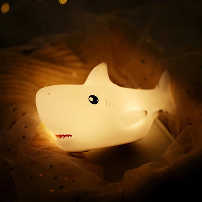 Shark Silicon Touch Lamp