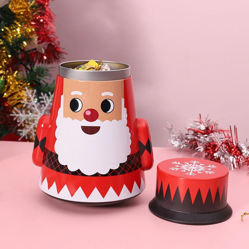 Christmas Candy Tin Box