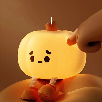 Pumpkin Silicon Touch Lamp
