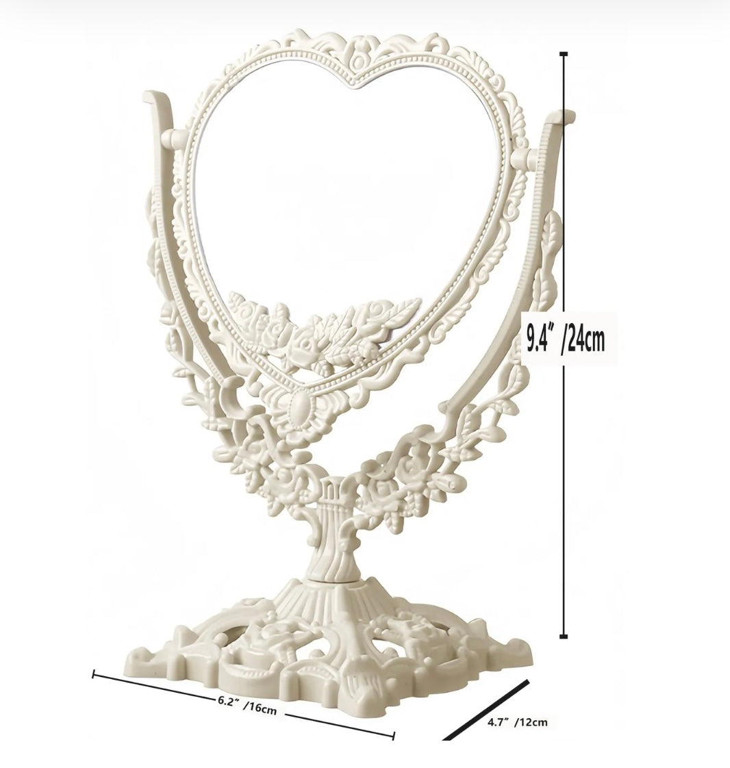Heart Vintage Mirror