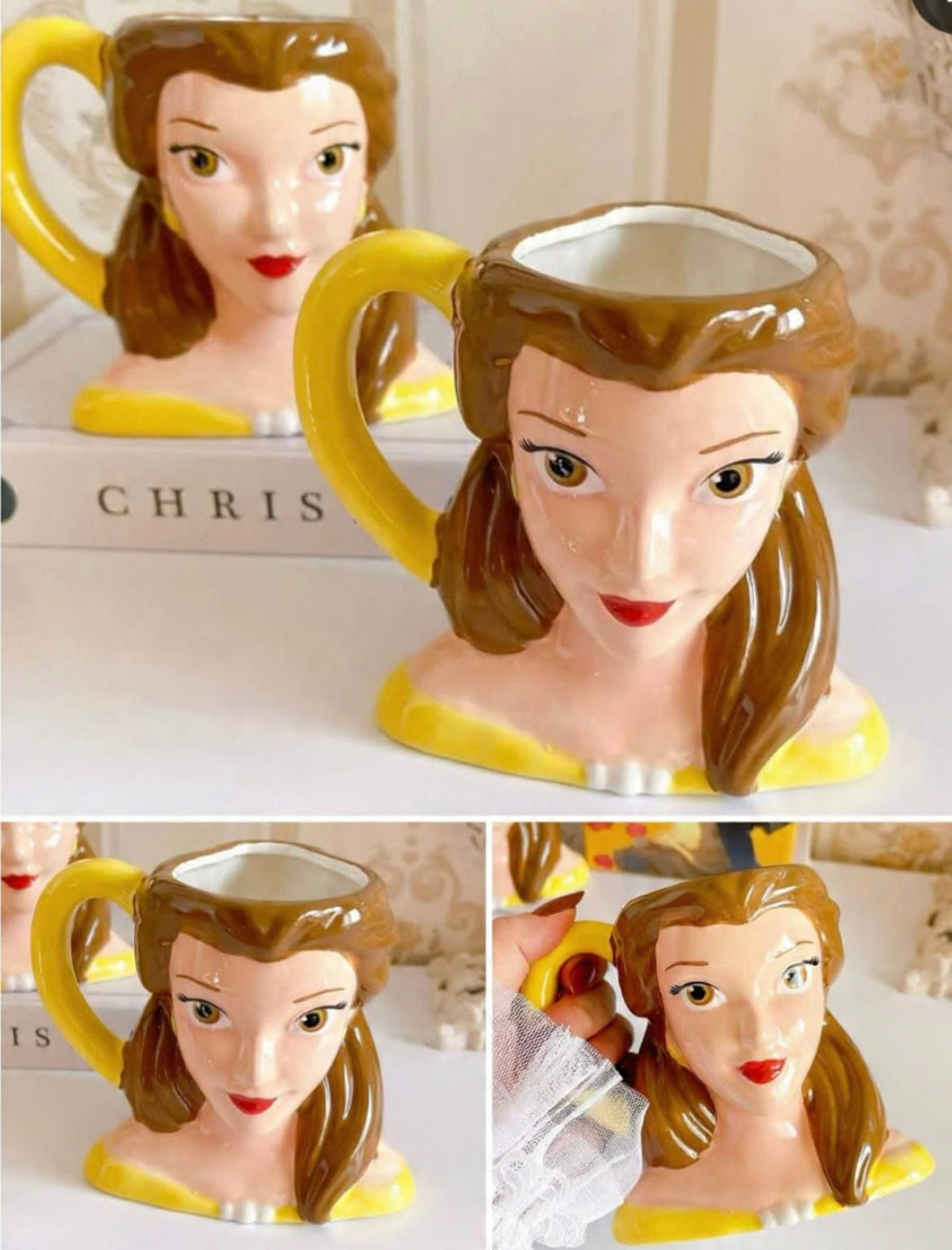 Disney Park Belle 3D Mug (Limited Edition)