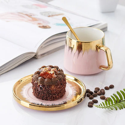European Style Luxury Cup & Saucer Set