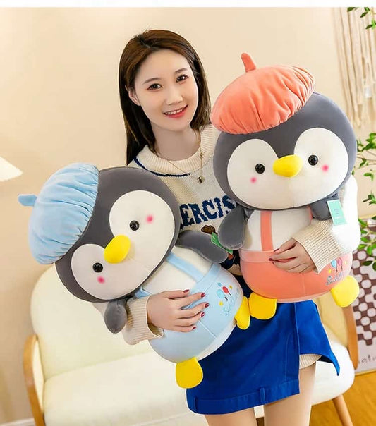 Cap Penguin Soft Toy