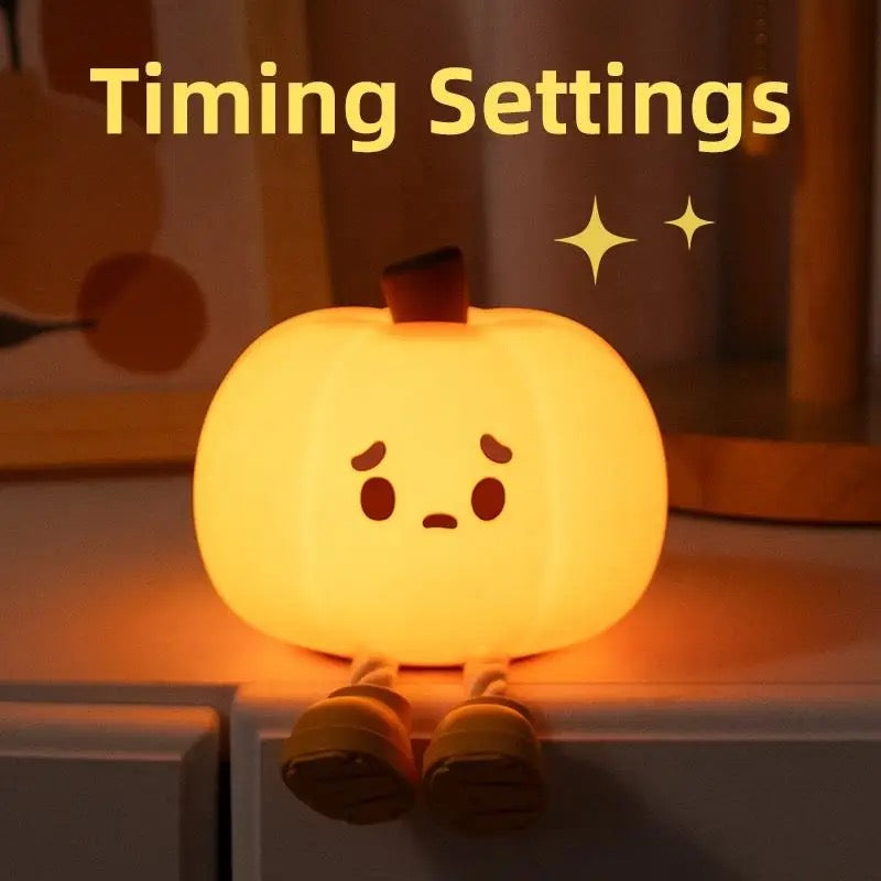 Pumpkin Silicon Touch Lamp