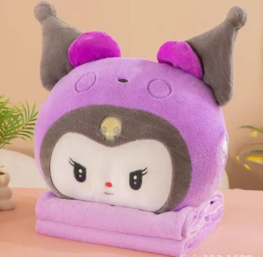 Sanrio Blankets With Pillow