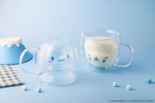 Sanrio Cinnamoroll Dual Layer Glass Mug