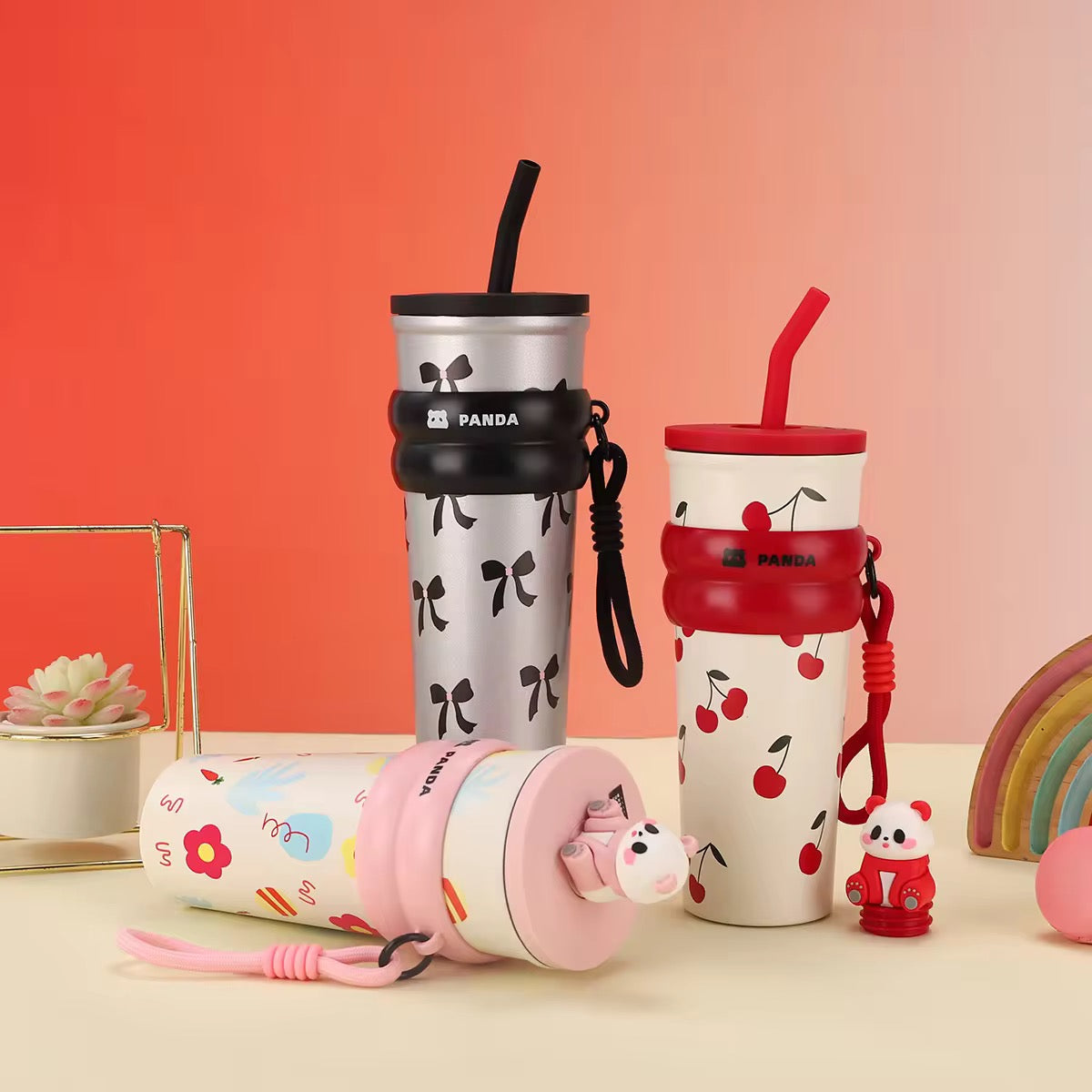 Panda Insulated Tumbler