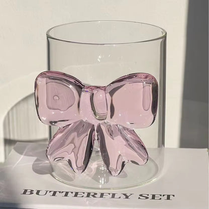 Cute Aesthetic Bow Glass (Pre-order)