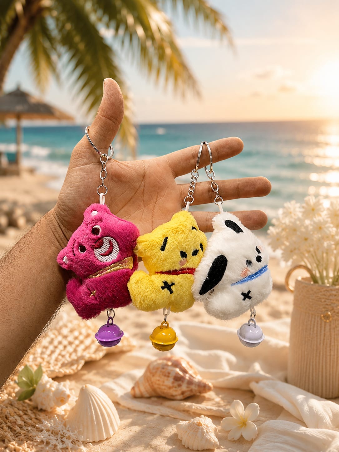Kawaii Mini Plushie Keychain