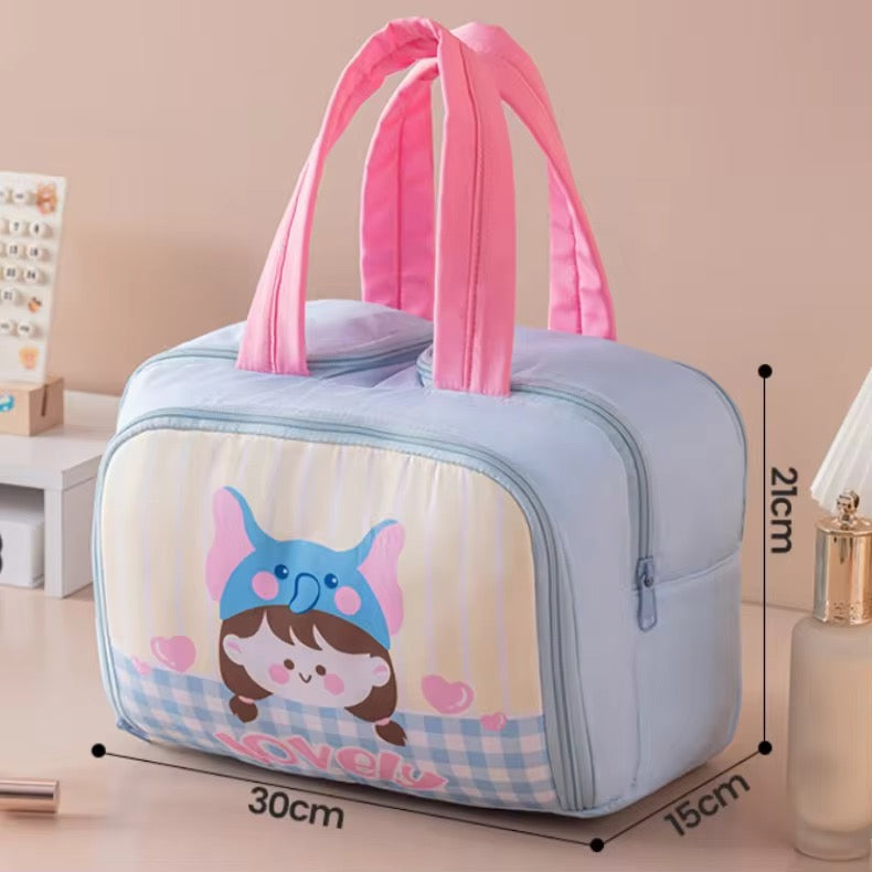 Kawaii sweet themed cosmetic pouch