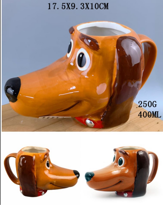 3D Dog Mug