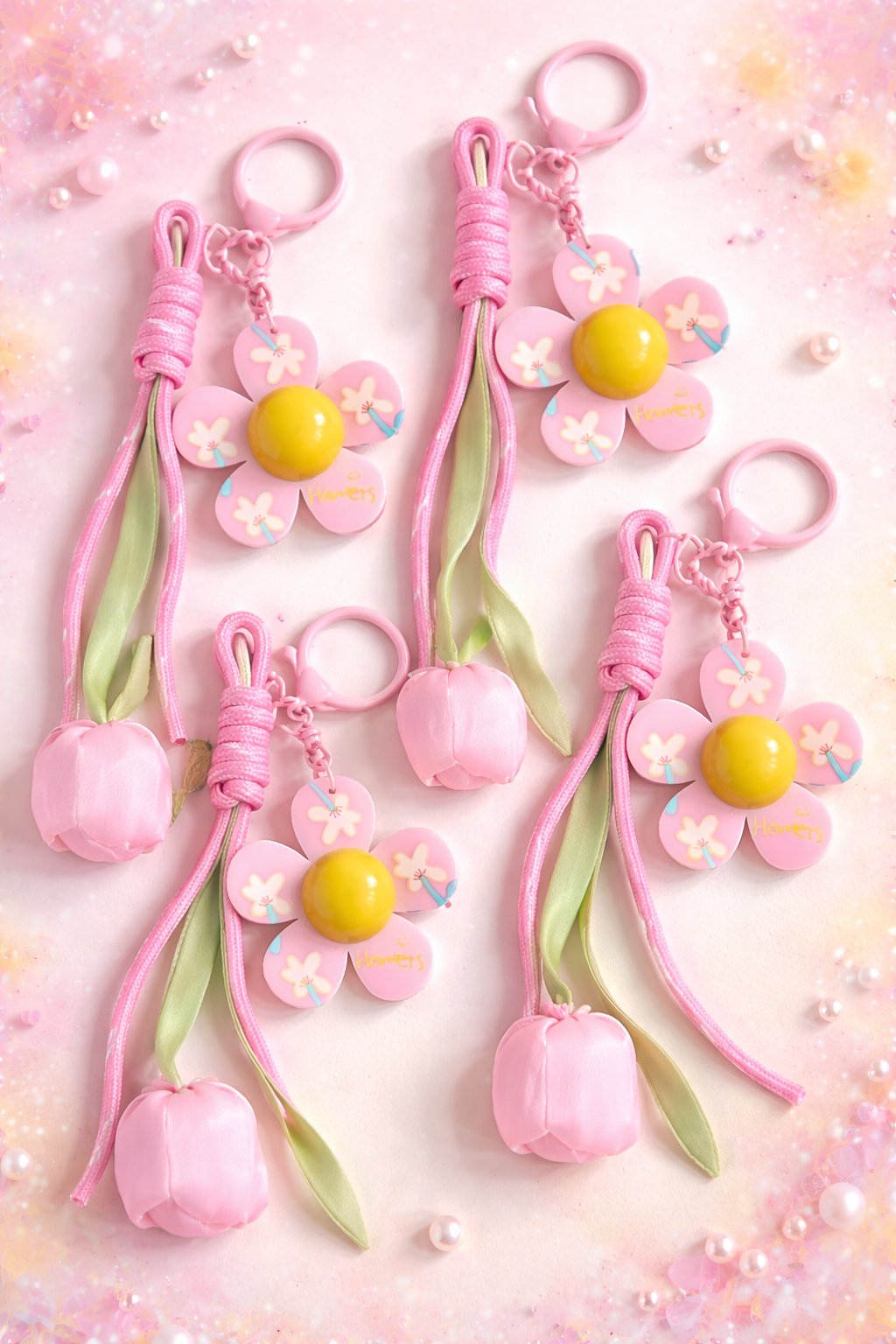 Daisy x Tulip Bagcharm