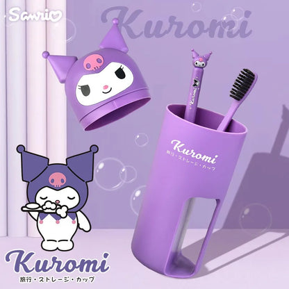 Kuromi Brushes With Holder