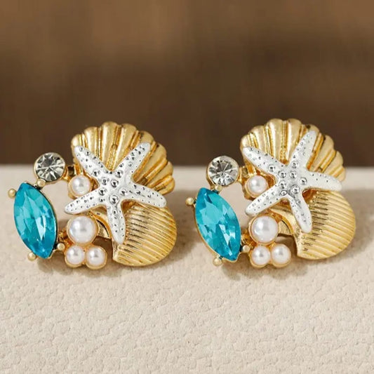 Beach Seas Shell Earrings