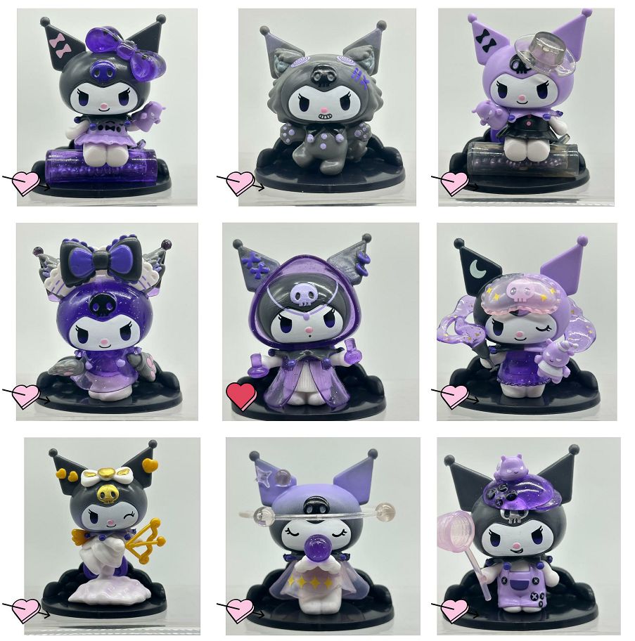 Kuromi Figures (set of 9)