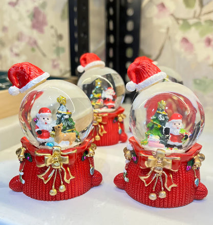 Santa LED Snow Water Dome