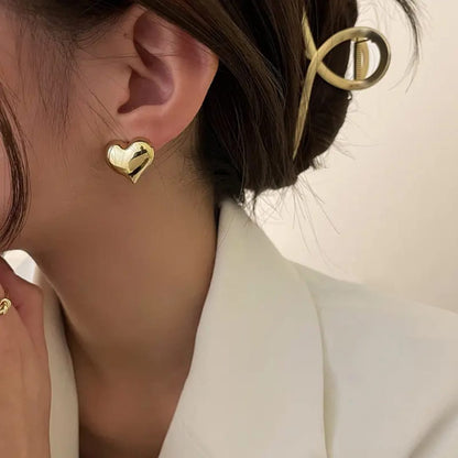 Heart Earrings (Plastic Material)