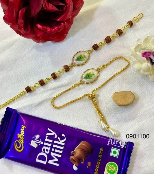 Couple Rakhi Set