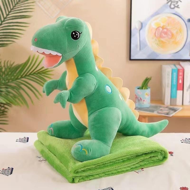 Dinosaur Blanket + Toy
