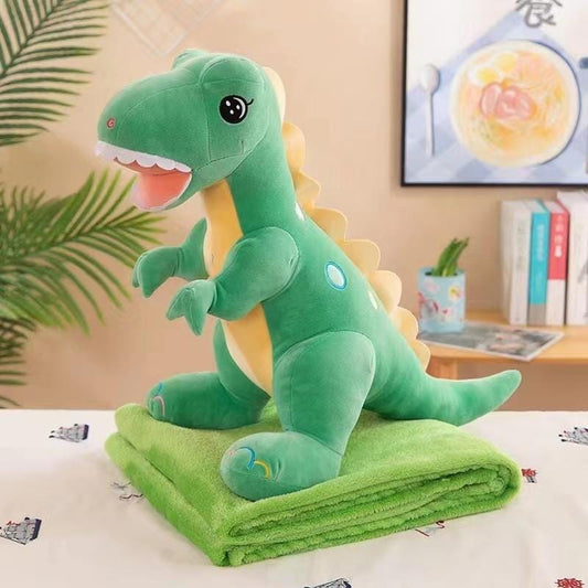 Dinosaur Blanket + Toy
