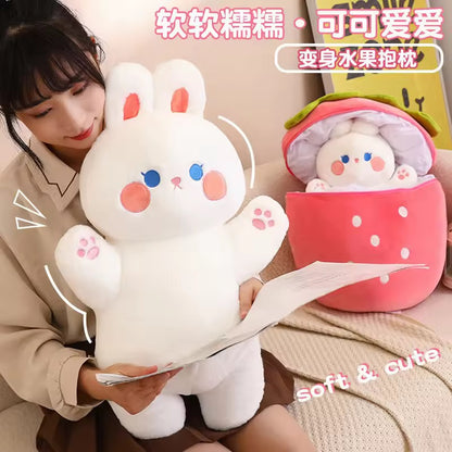 Strawberry Bunny Plushie