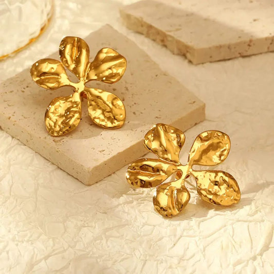 Flower Anti Tarnish Earrings