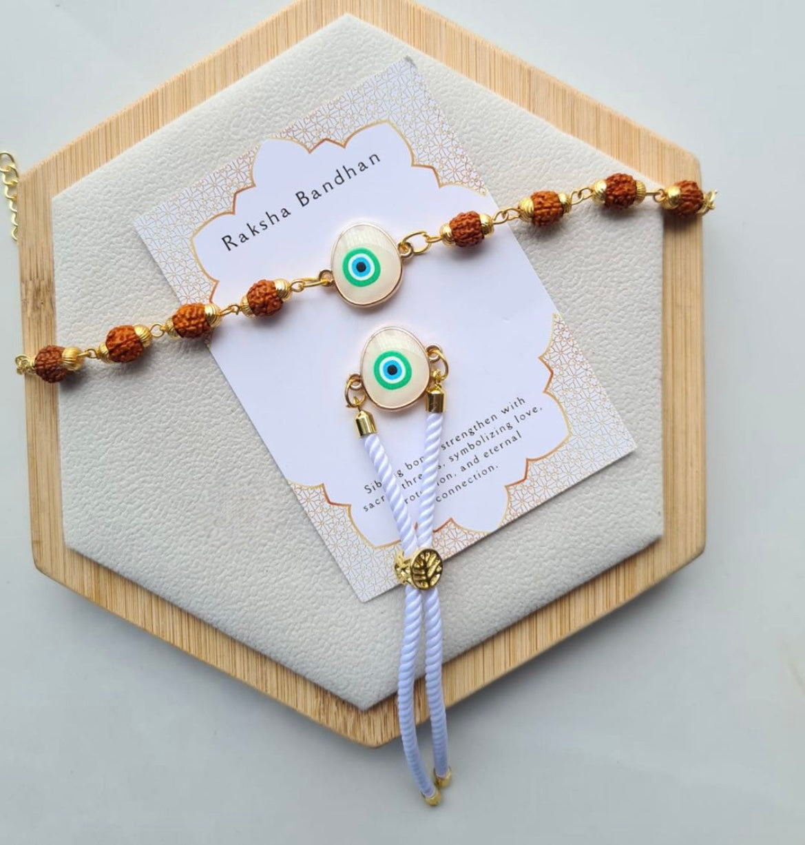 Evil Eye Couple Rakhi