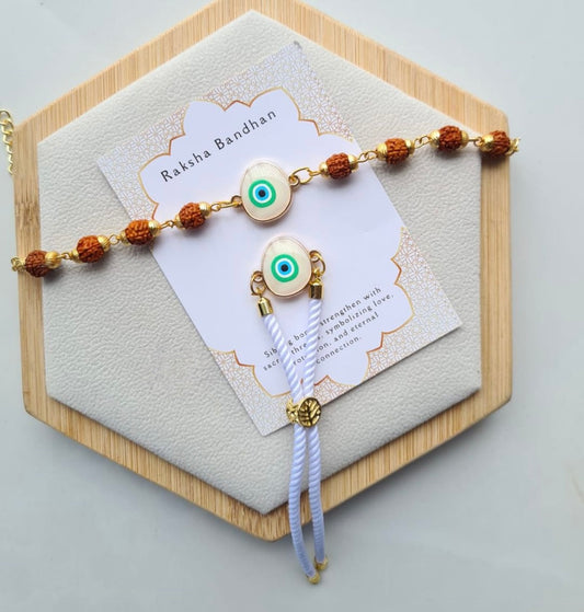 Evil Eye Couple Rakhi
