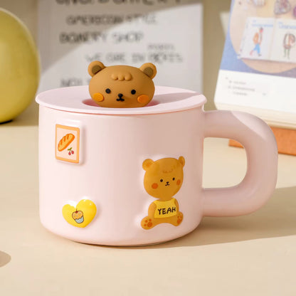 Teddy Bear Pastel Mug