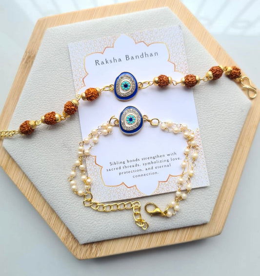 Evil Eye Couple Rakhi