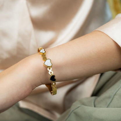 Heart Bracelet - Anti Tarnish