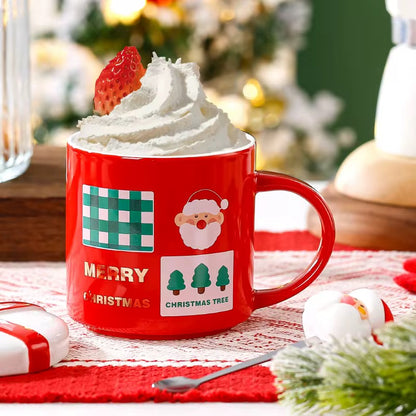 Gift Box Lid Christmas Mug