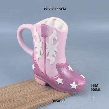 Girlie Boot Mug / Vase
