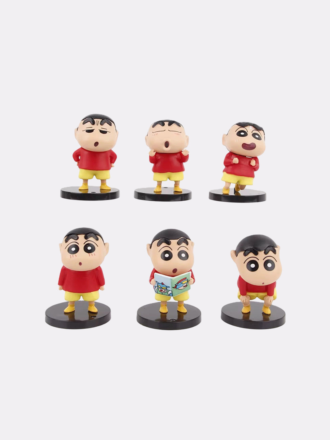 Shinchan Figures (Set of 6)