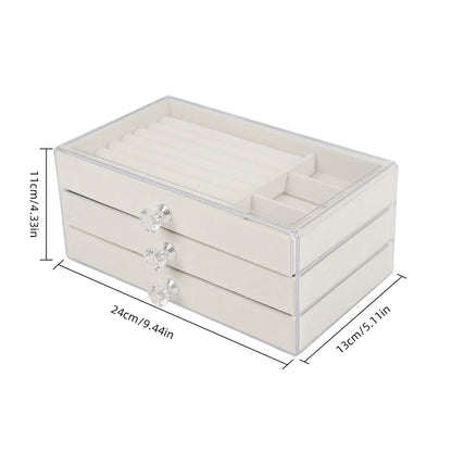 3 Layered Jewellery Organiser