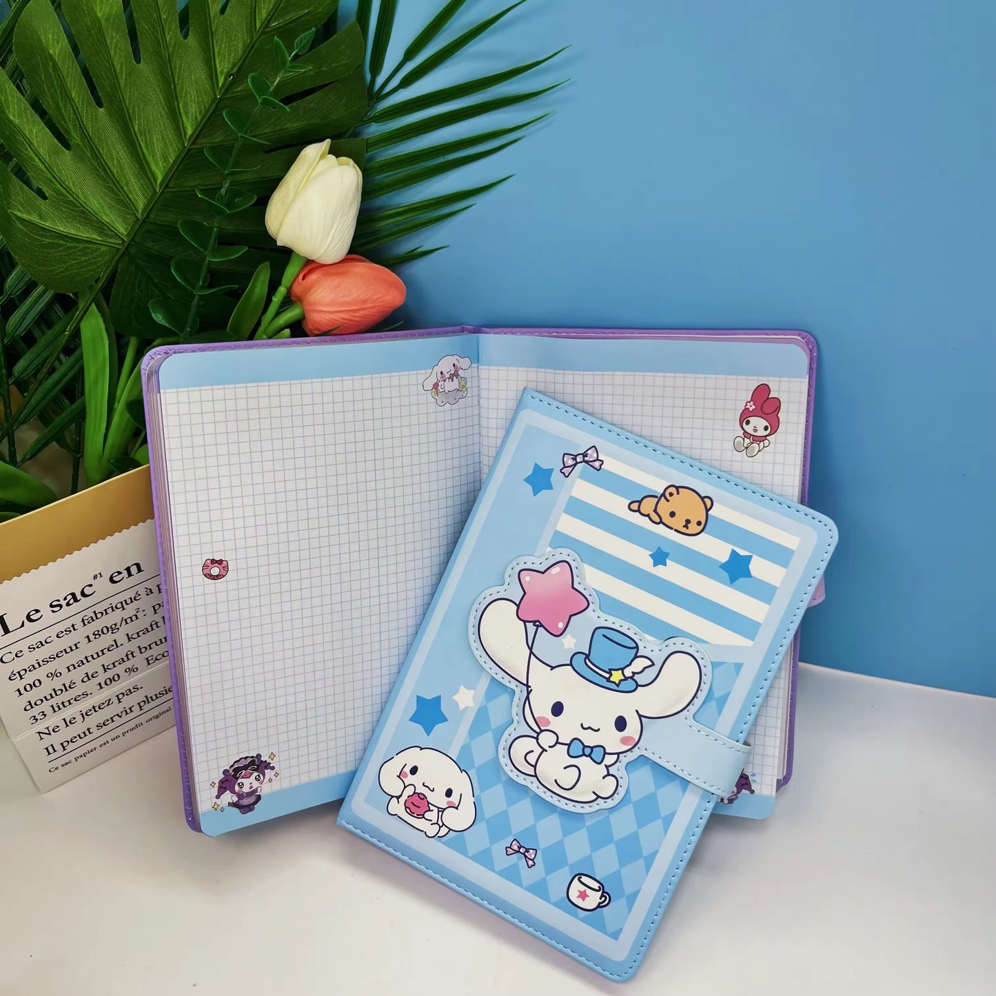 Sanrio Magnetic Flap Diaries