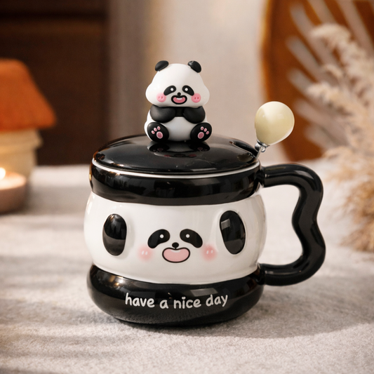 Panda ceramic mug