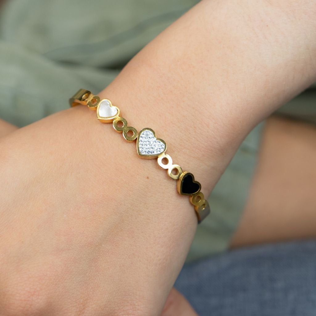 Heart Bracelet - Anti Tarnish