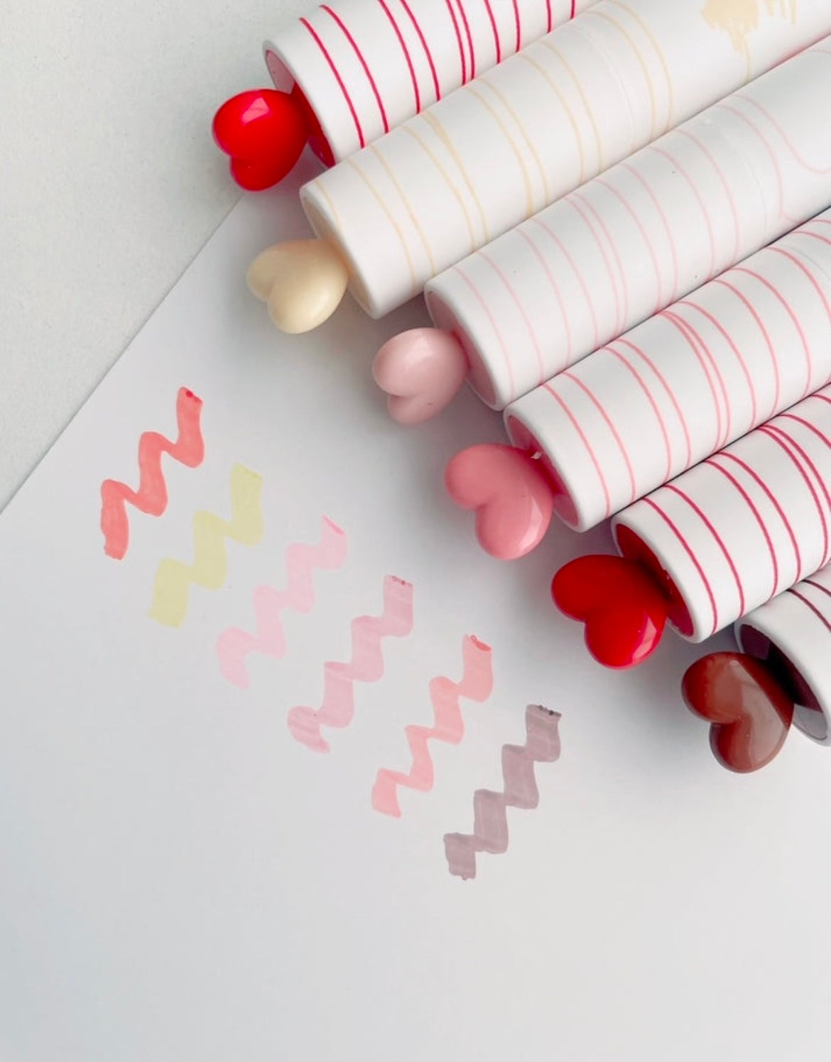 Peek A Boo Heart Highlighters