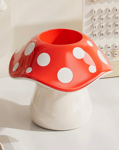 Mushroom Brush Holder