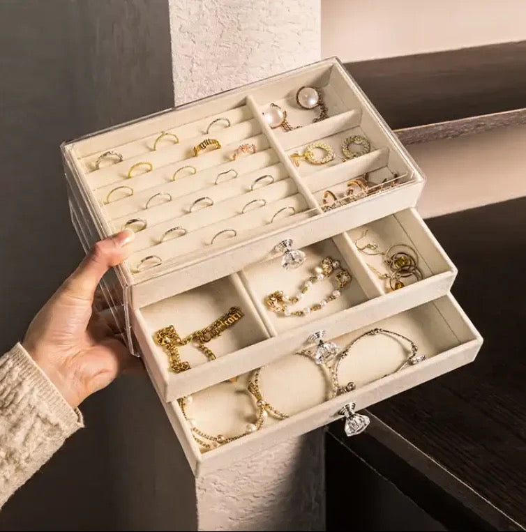 3 Layered Jewellery Organiser