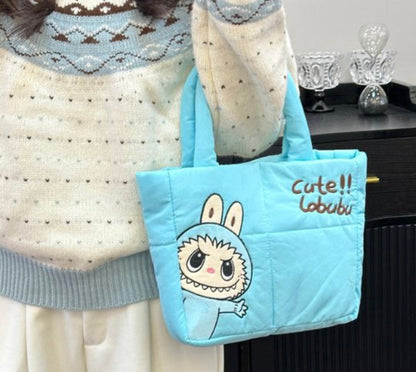 Labubu soft shoulder bag